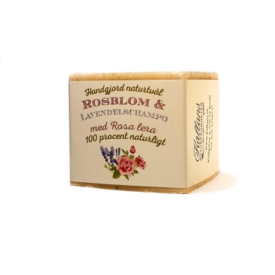 Ros & Lavendelschampo 100% Naturligt