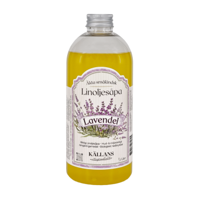12p Linoljesåpa Lavendel 500 ml