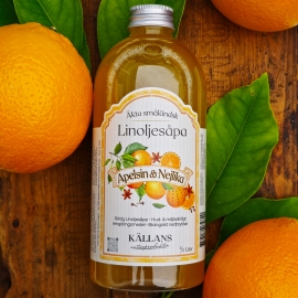 12 x Linoljesåpa Apelsin & Nejlika 500 ml